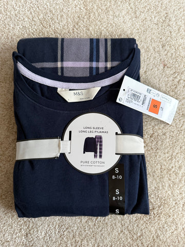 M&S Long Sleeve PJ Set