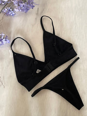 Studded Lingerie Set