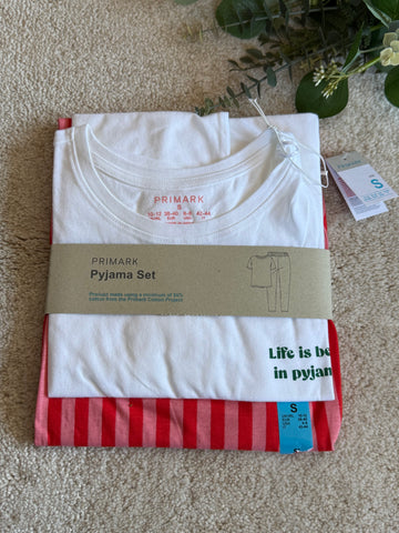 Cotton Short Sleeve PJ Set