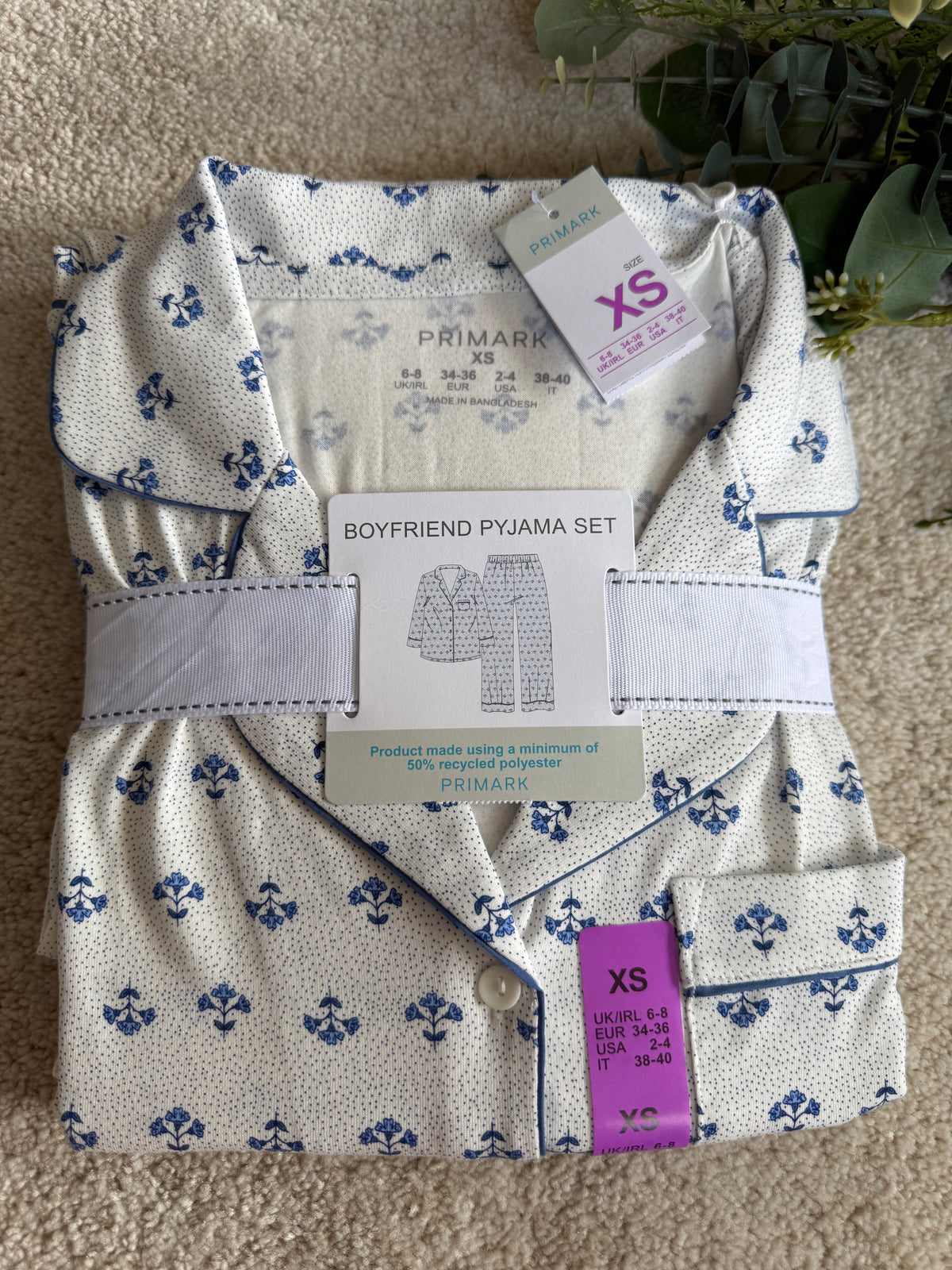 Primark Shirt PJ Set