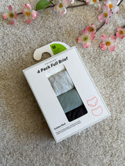 4 Pack Full Brief Set