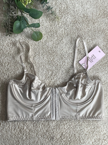 H&M Satin Corset Bra