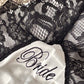 Bride Embroidered Teddy