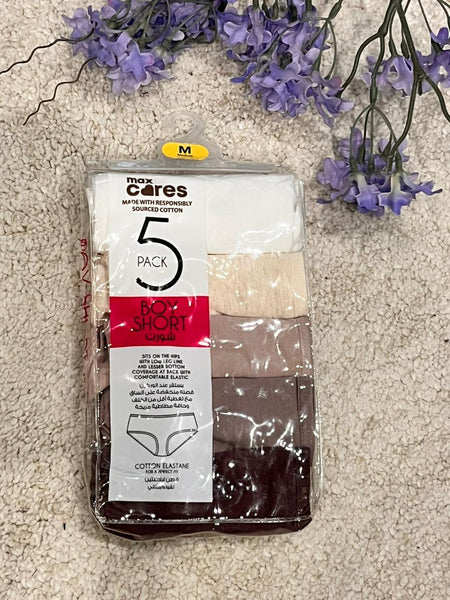 5 Pack Boy Shorts