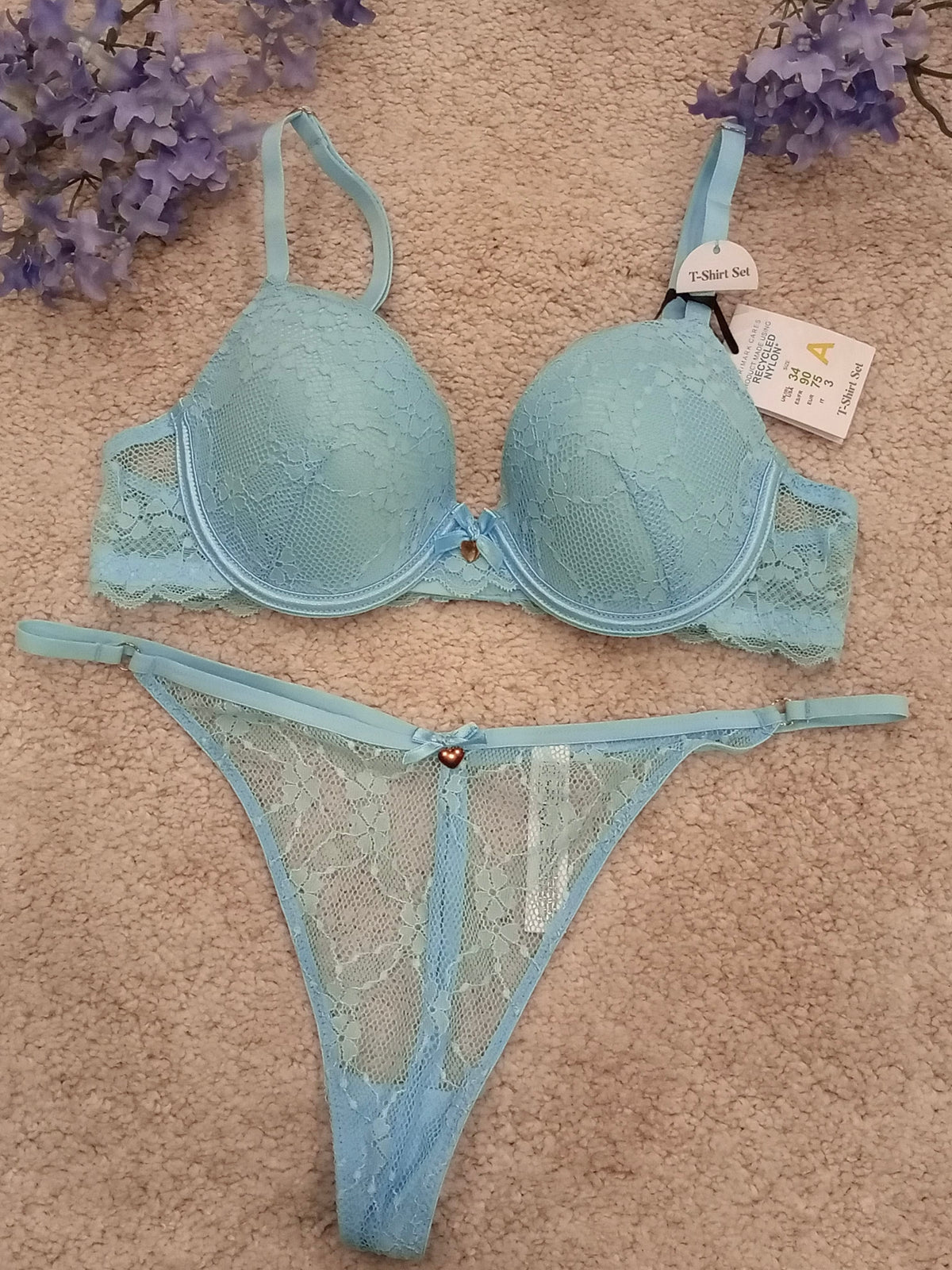 Padded Lace Set