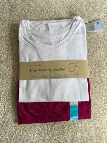 Cotton Short Sleeve PJ Set