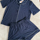 M&S Soft Touch Shortie Set