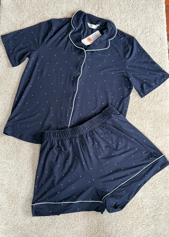 M&S Soft Touch Shortie Set