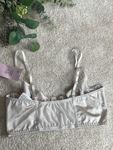 H&M Satin Corset Bra