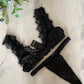 Satin Lace Trim Set