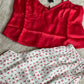 Cherry Print Satin PJ Set