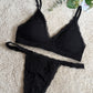 Seamless Jacquard Triangle Set
