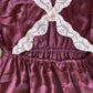 Satin Lace Cutout Nightie