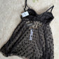 Cupped Bust Mesh Babydoll