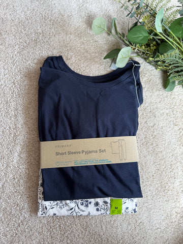 Cotton Short Sleeve PJ Set