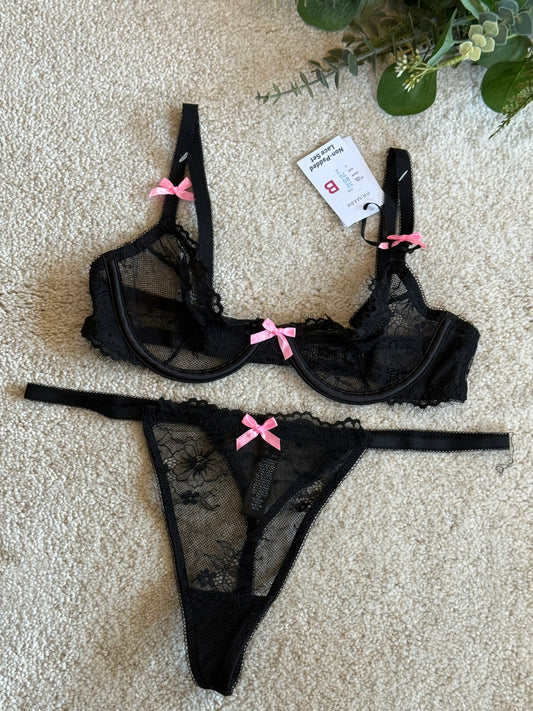 Non Padded Lingerie Set