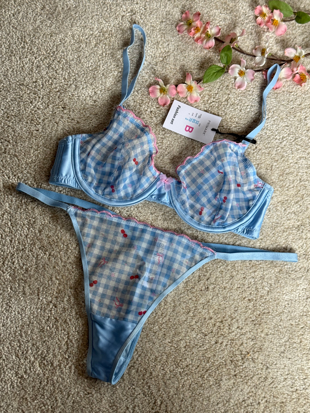 Non Padded Lingerie Set