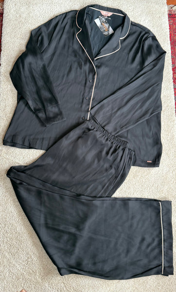 M&S Satin PJ Set