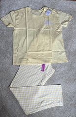 Cotton Short Sleeve PJ Set