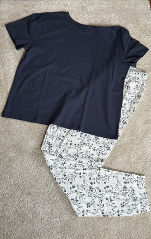 Cotton Short Sleeve PJ Set