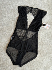 Lace Plunge Bodysuit