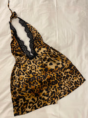 Cheetah Print Teddy