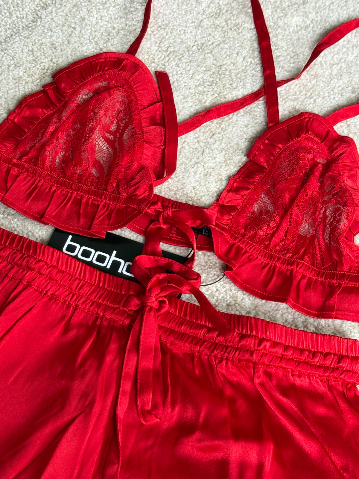 Ruffle Top and Shorts Set