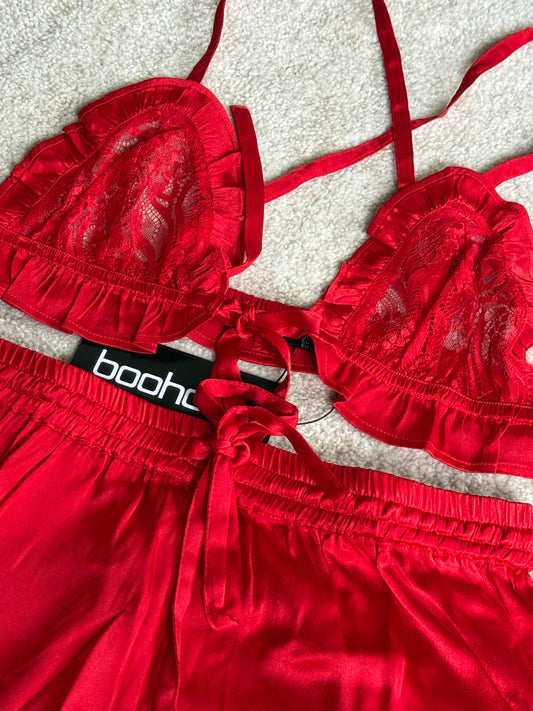 Ruffle Top and Shorts Set