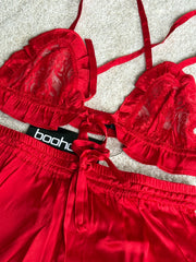 Ruffle Top and Shorts Set