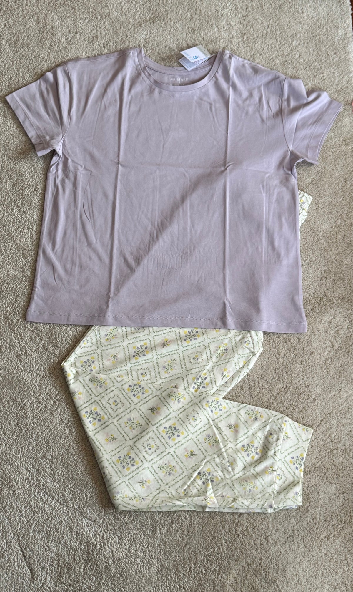 Cotton Short Sleeve PJ Set