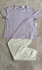Cotton Short Sleeve PJ Set
