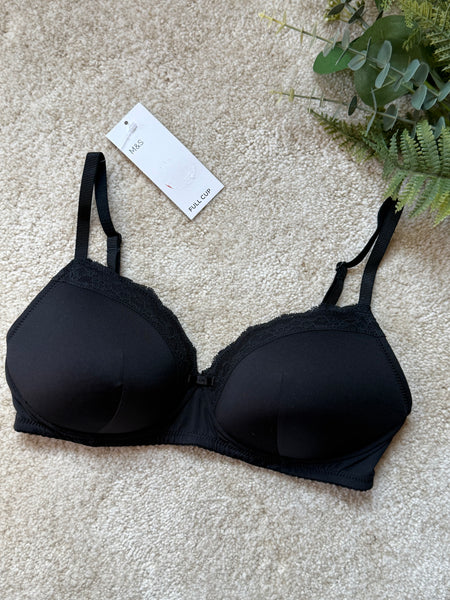 M&S  Lace Wireless Bra