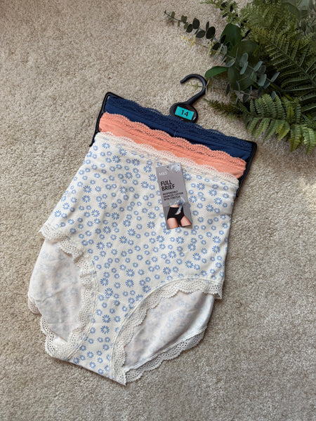 3 Pack Full Brief Set