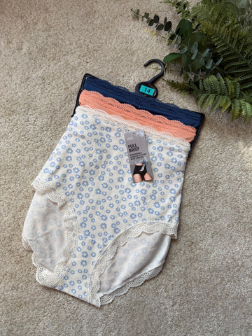 3 Pack Full Brief Set