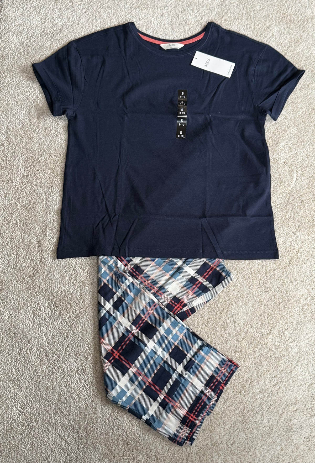M&S Cotton PJ Set
