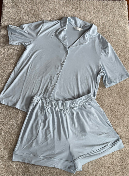 M&S Soft Touch Shortie Set