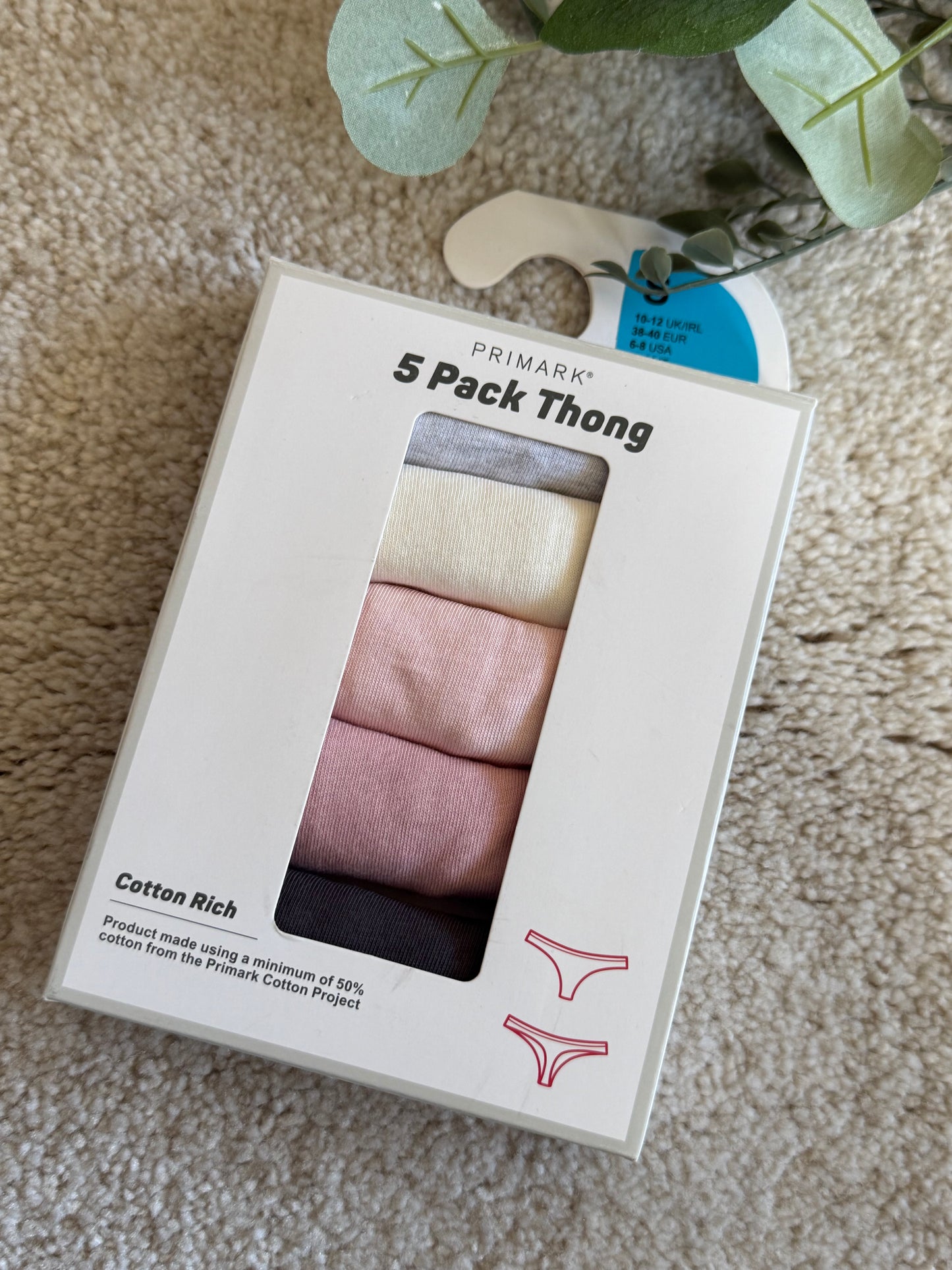 5 Pack Thong