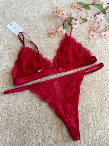 Satin Non Padded Set