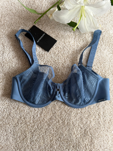 M&S Non Padded Balcony Bra