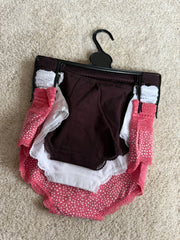 3 Pack Low Rise Shorts