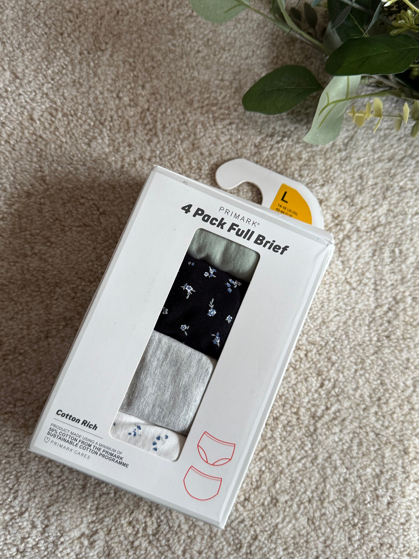 4 Pack Full Briefs