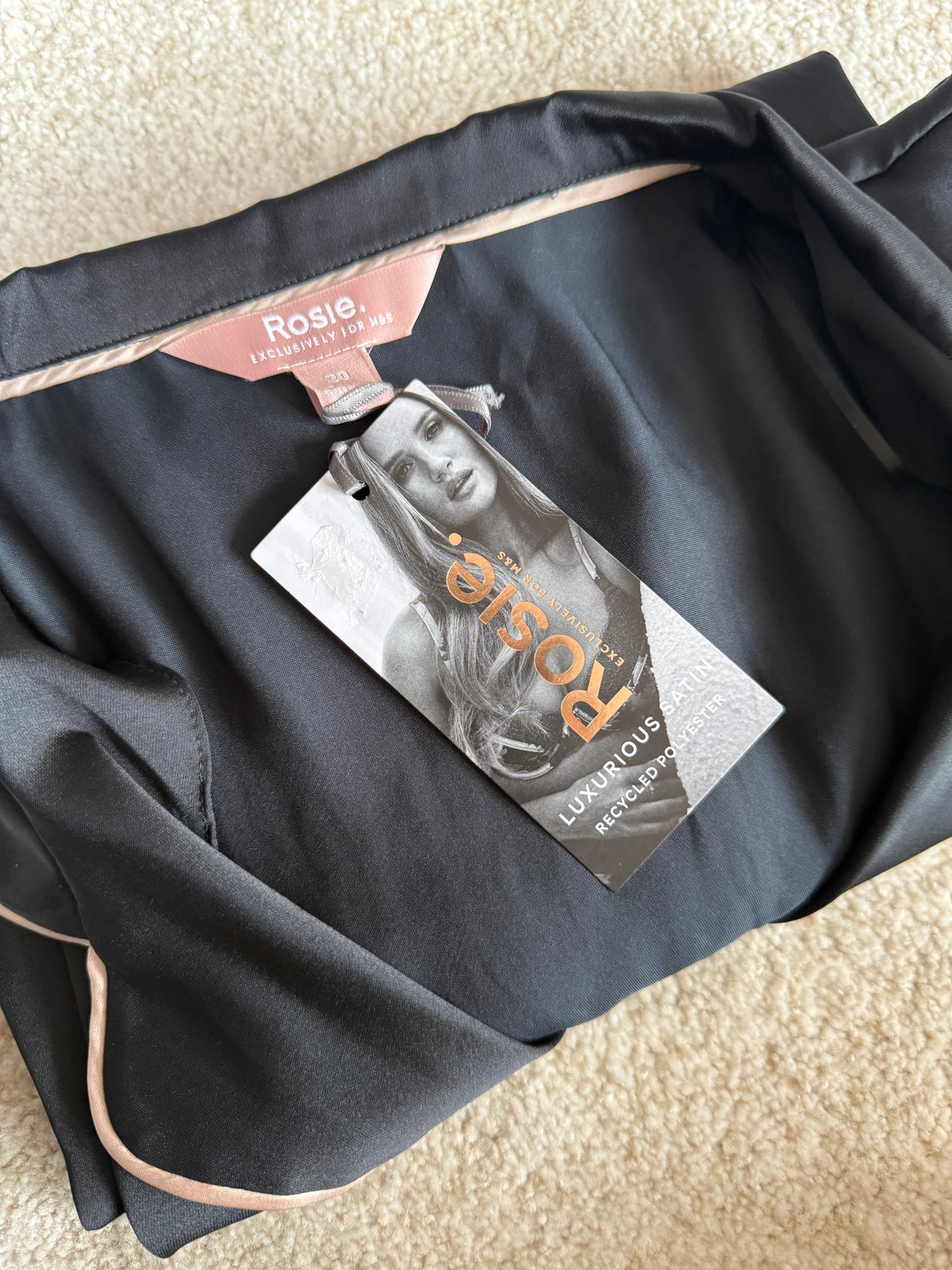M&S Satin PJ Set
