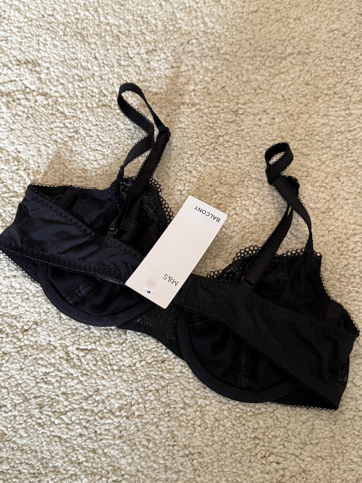 M&S Non Padded Balcony Bra