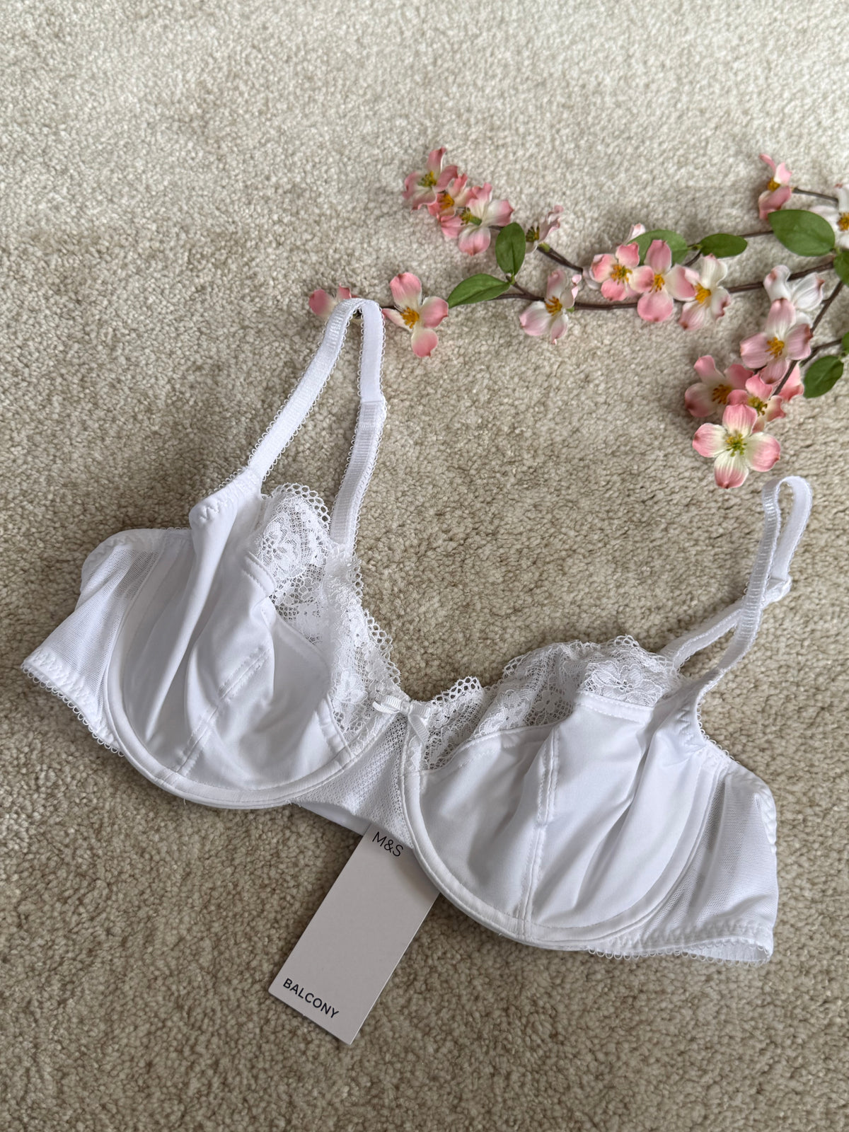 M&S Non Padded Balcony Bra
