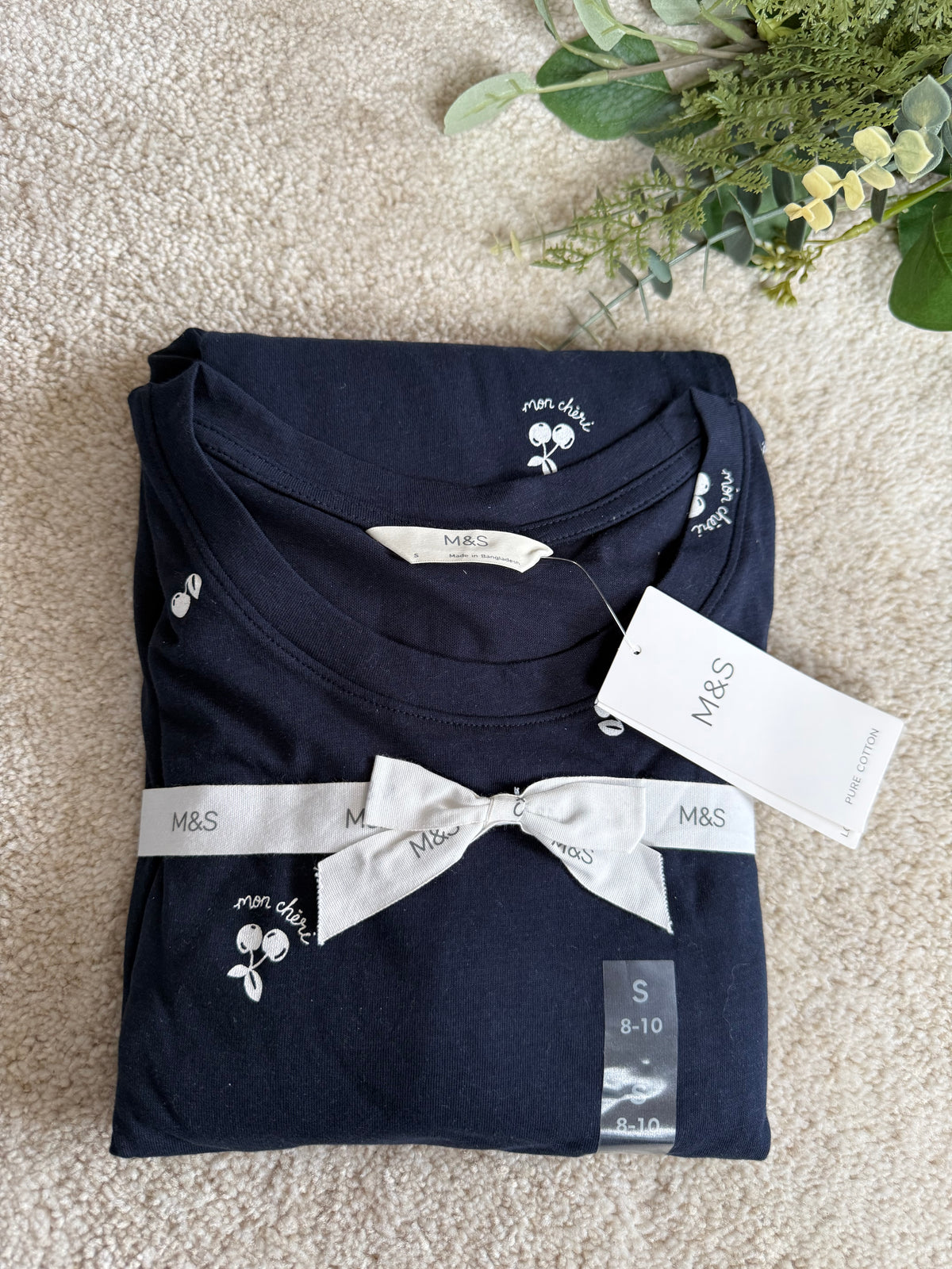 M&S Cotton PJ Set