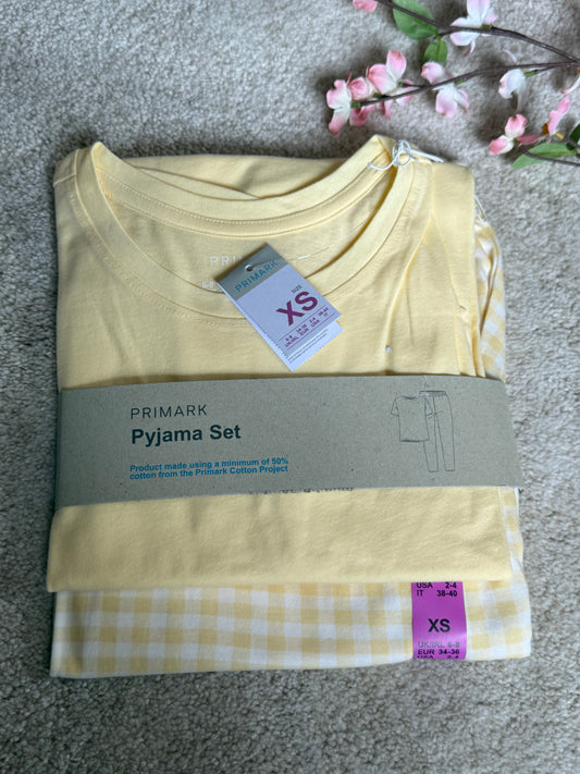 Cotton Short Sleeve PJ Set
