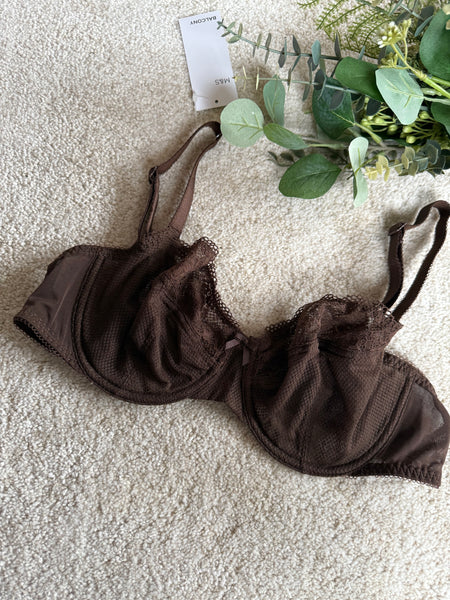 M&S Non Padded Balcony Bra