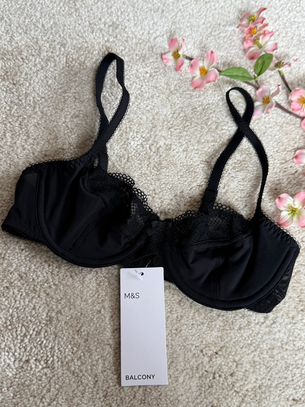 M&S Non Padded Balcony Bra