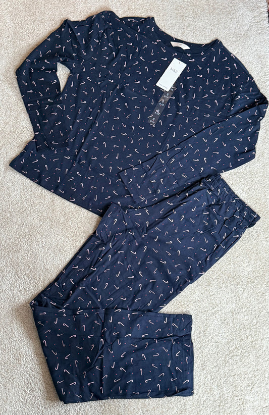 M&S Long Sleeve PJ Set