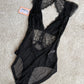 Lace Plunge Bodysuit